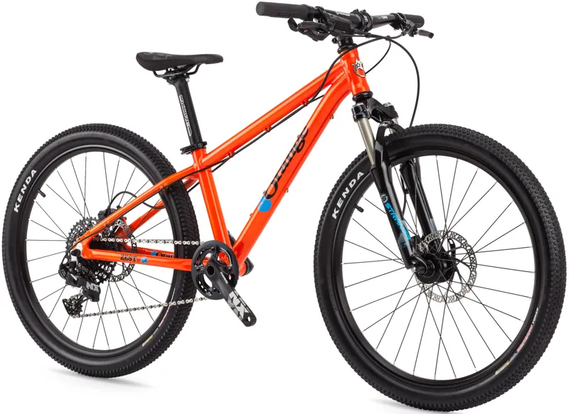 Orange Zest 24w 2021 Kids Mountain Bike - Orange Soda-1