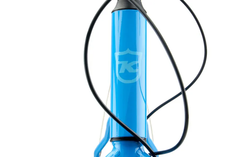 Kona Dew Deluxe 2022 Hybrid Bike - Gloss Azure Blue-13