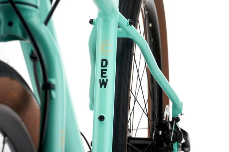 Kona Dew 2022 Hybrid Bike - Mint Green-10