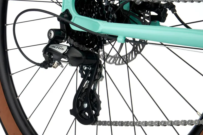 Kona Dew 2022 Hybrid Bike - Mint Green-4