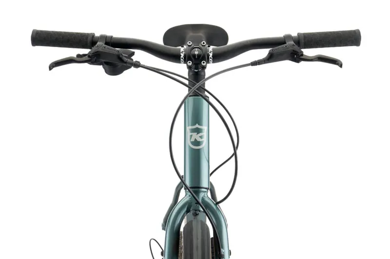 Kona Dew Plus 2022 Hybrid Bike - Gloss Dragonfly Green-7