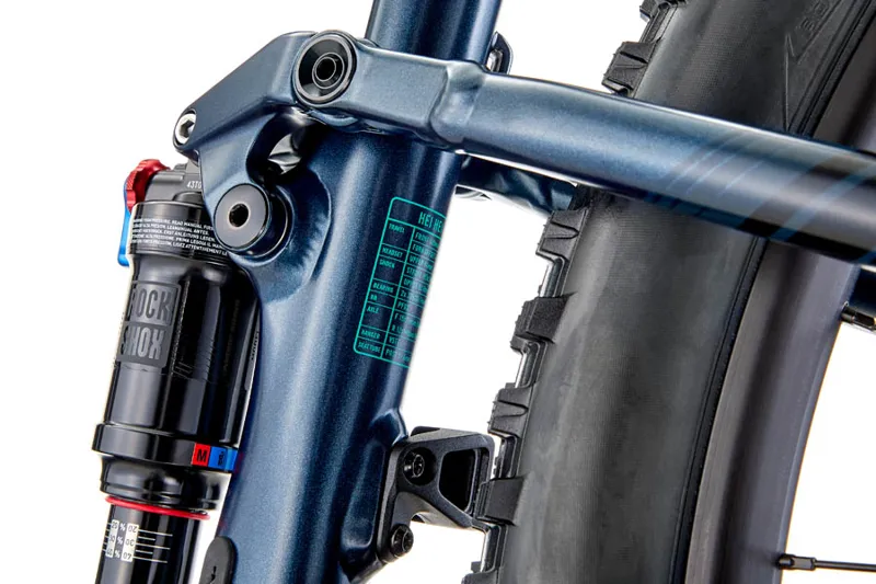 Kona Hei Hei 29er 2022 Full Suspension Mountain Bike - Satin Gose Blue-5