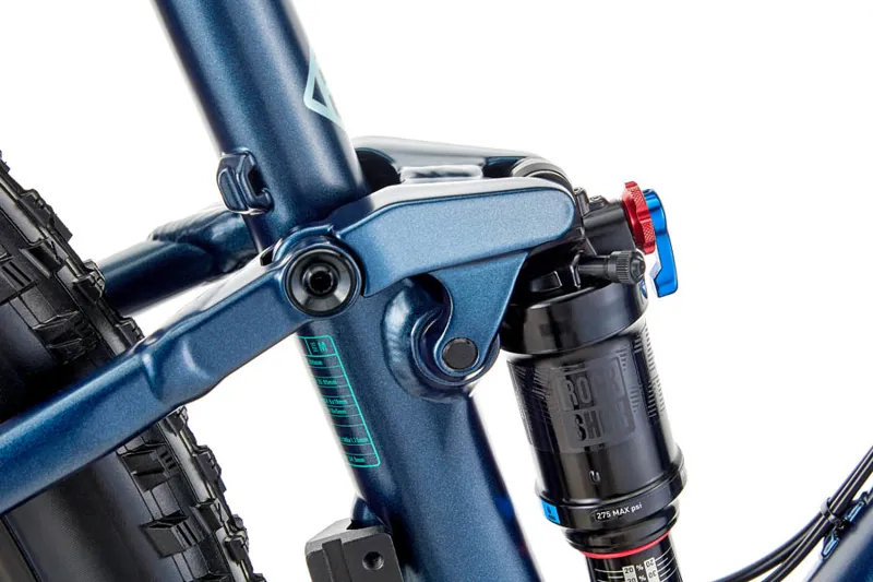 Kona Hei Hei 29er 2022 Full Suspension Mountain Bike - Satin Gose Blue-6