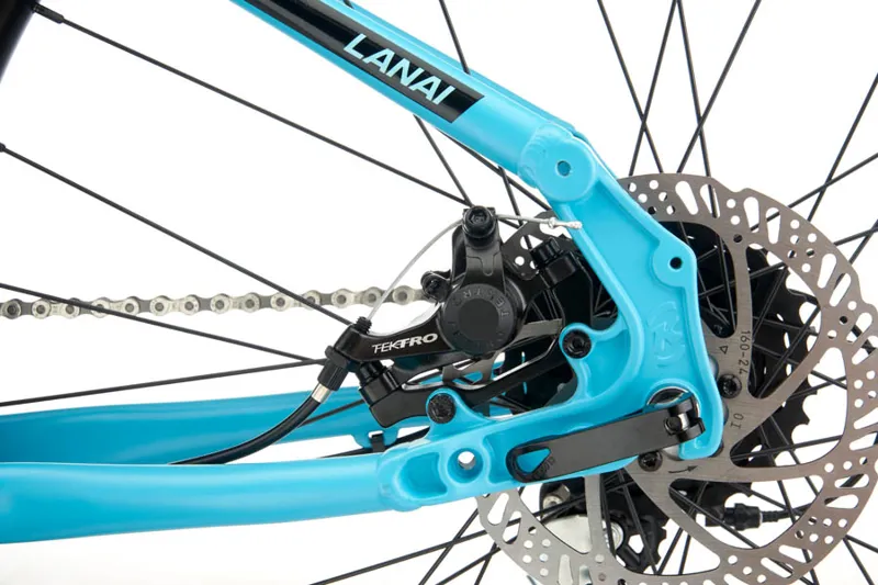 Kona Lana'i 2022 Hardtail Mountain Bike - Satin Dirty Cyan-11
