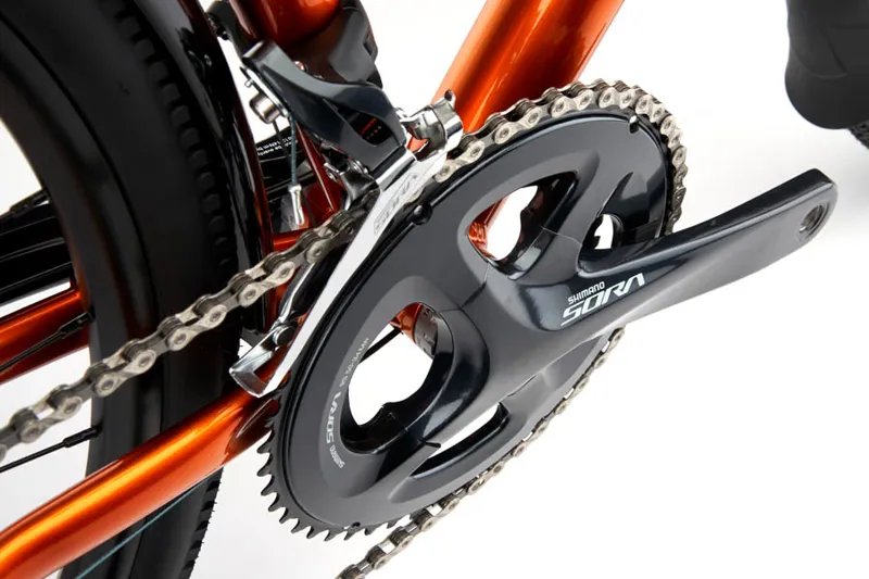 Kona Rove AL/DL 2022 Gravel Road Bike - Metallic Oxy Fire-2