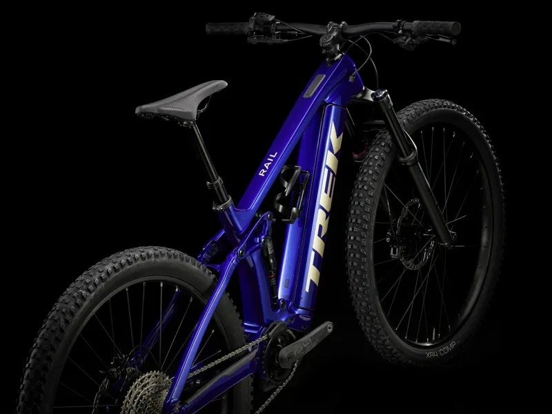 Trek Rail 9.5 Gen 4 750 29er+ Carbon Electric MTB - Hex Blue-2