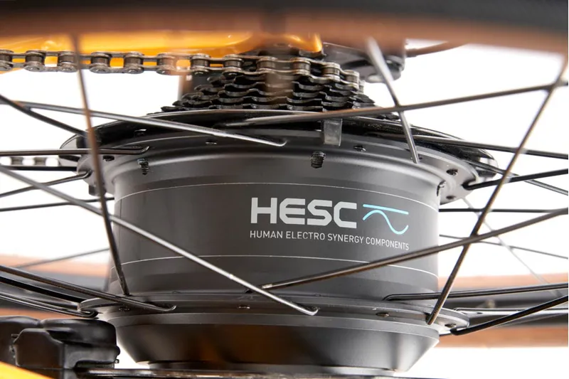 Kona Coco HD Women's 2025 Electric Hybrid Bike - Gloss Metallic Yellow-10