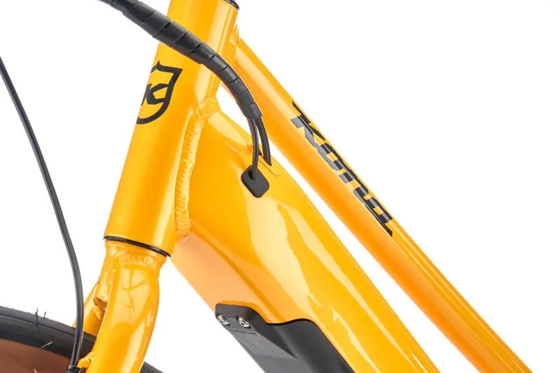 Kona Coco HD Women's 2025 Electric Hybrid Bike - Gloss Metallic Yellow-13