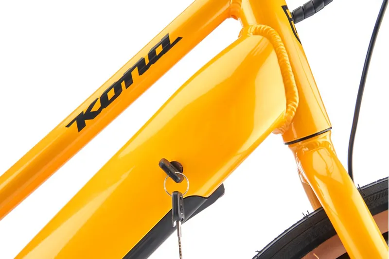 Kona Coco HD Women's 2025 Electric Hybrid Bike - Gloss Metallic Yellow-4
