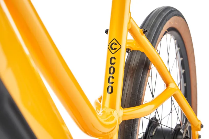 Kona Coco HD Women's 2025 Electric Hybrid Bike - Gloss Metallic Yellow-8