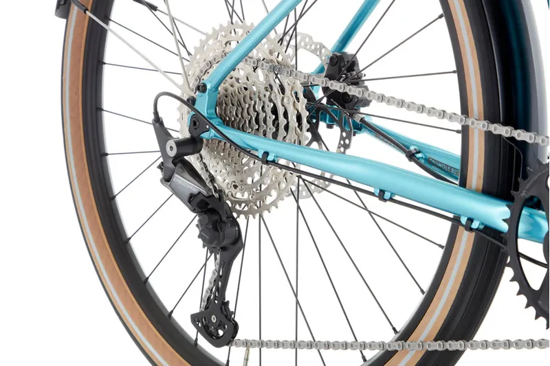 Kona Dr. Dew 2025 Hybrid Bike - Gloss Metallic Blue-4