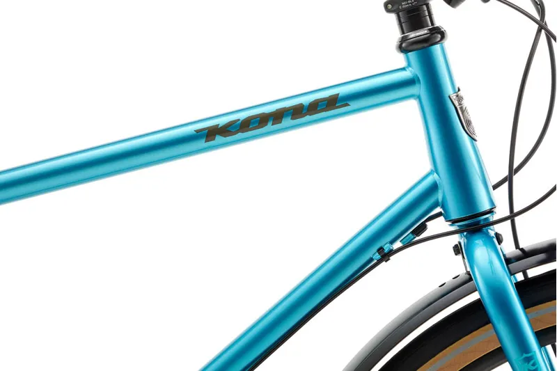 Kona Dr. Dew 2025 Hybrid Bike - Gloss Metallic Blue-7