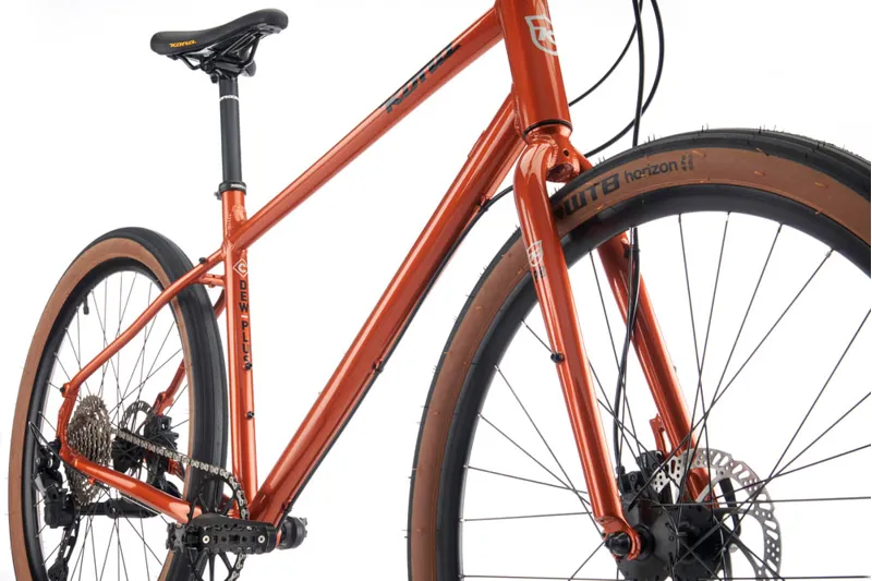 Kona Dew Plus 2024 Hybrid Bike - Gloss Titian-6