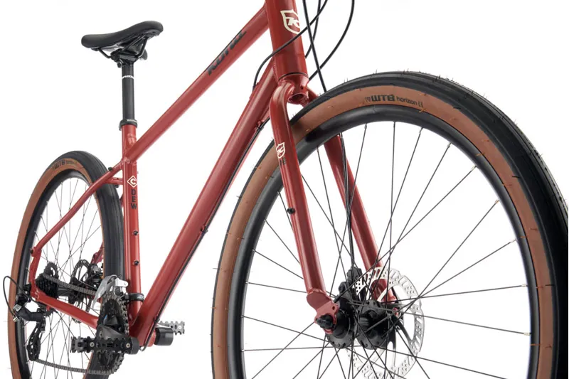 Kona Dew 2024 Hybrid Bike - Satin Bloodstone-6
