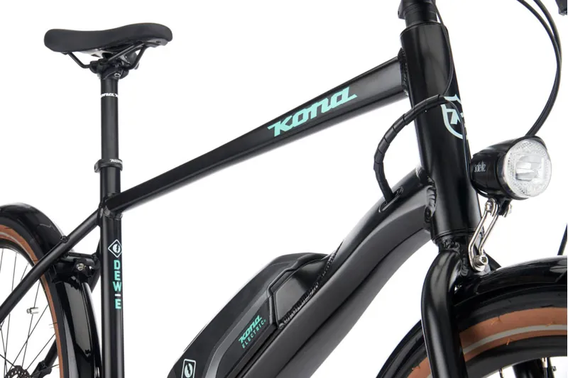 Kona Dew-E 2025 Electric Urban Bike - Satin Black-2