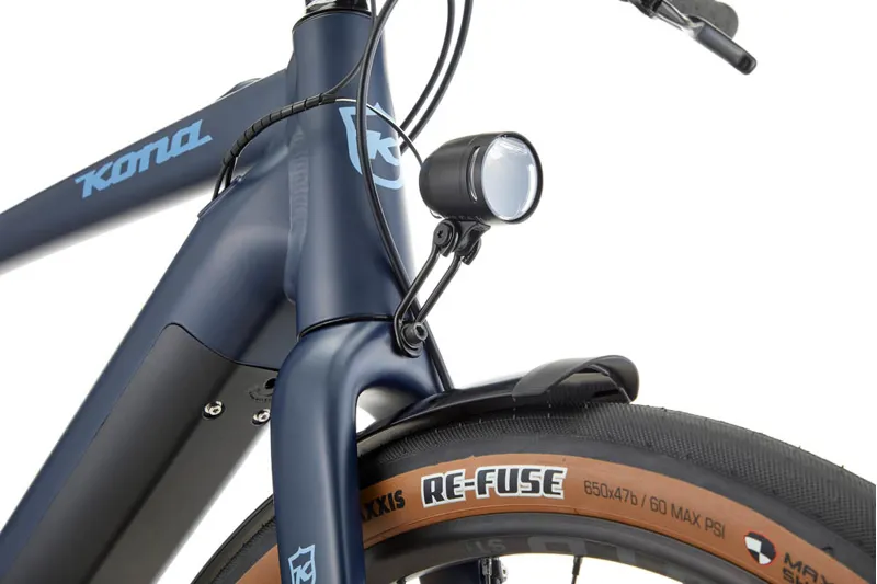 Kona Dew-E DL 2025 Electric Urban Bike - Matt Midnight-7