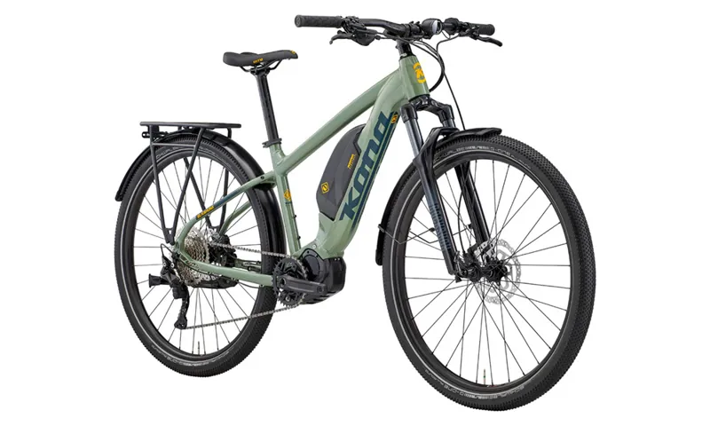 Kona El Kahuna SUV 29er 2025 Electric Mountain Bike - Gloss Metallic Green-1