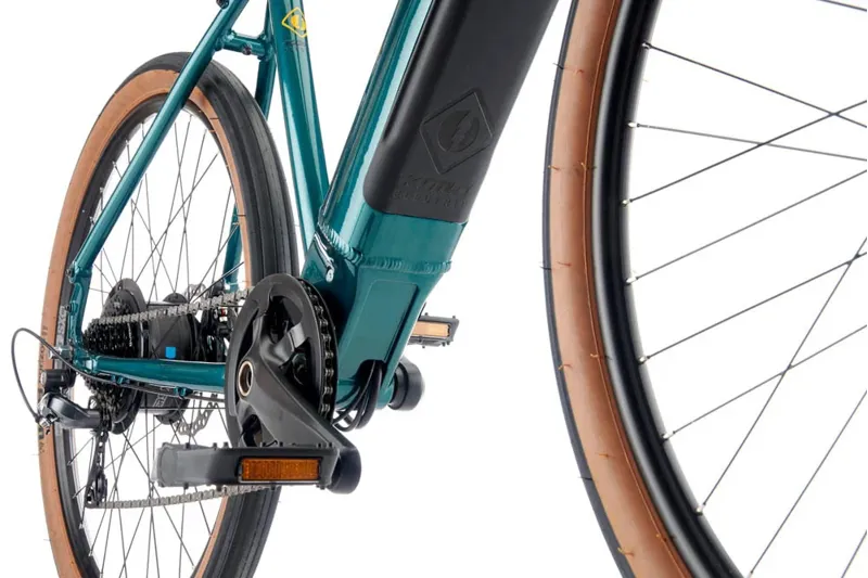 Kona Rove NRB HD 2025 Electric Gravel Road Bike - Gloss Satin Green-5