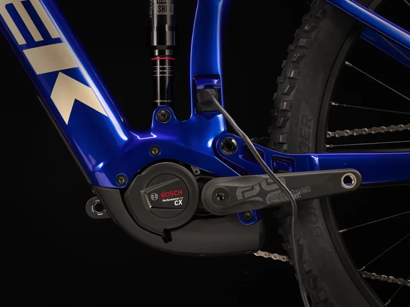 Trek Rail 9.5 Gen 4 750 29er+ Carbon Electric MTB - Hex Blue-3