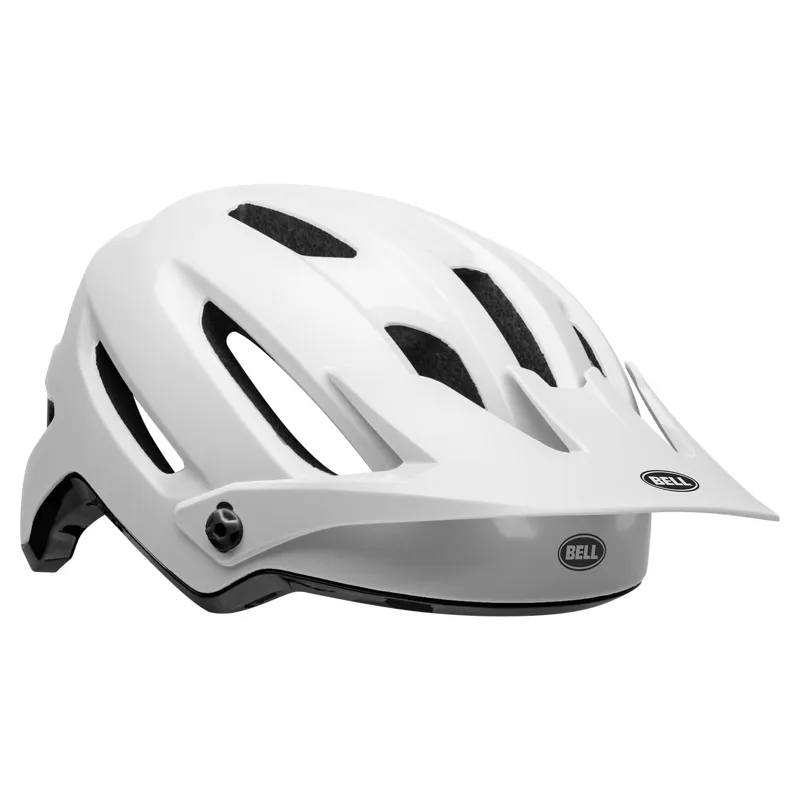Bell 4Forty MTB Helmet - Cliffhanger Gloss/Matte White/Black -1