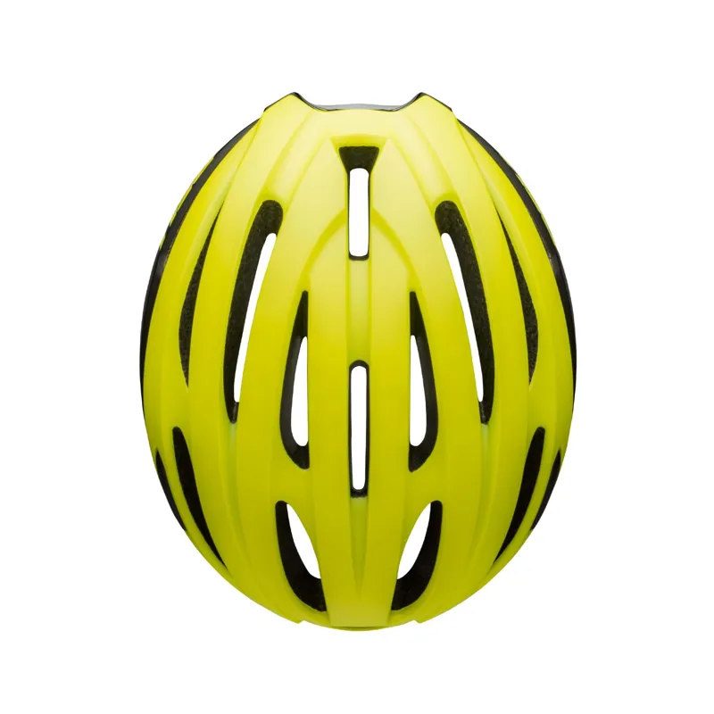 Bell Avenue Led Road Helmet - Matte/Gloss Hi-Viz/Black-5