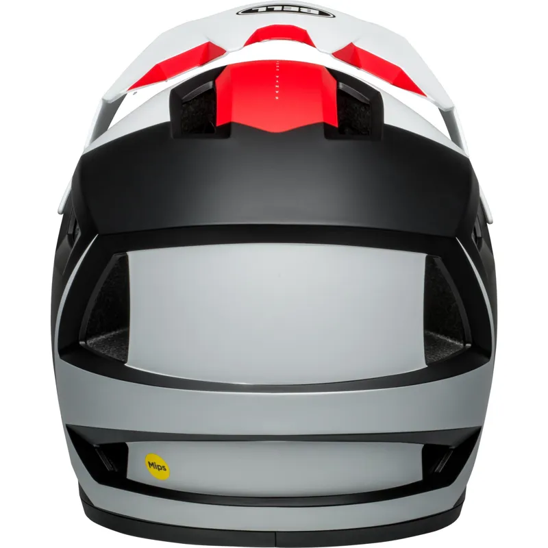 Bell Sanction 2 DLX Mips Full Face Helmet - Deft Black/White-2