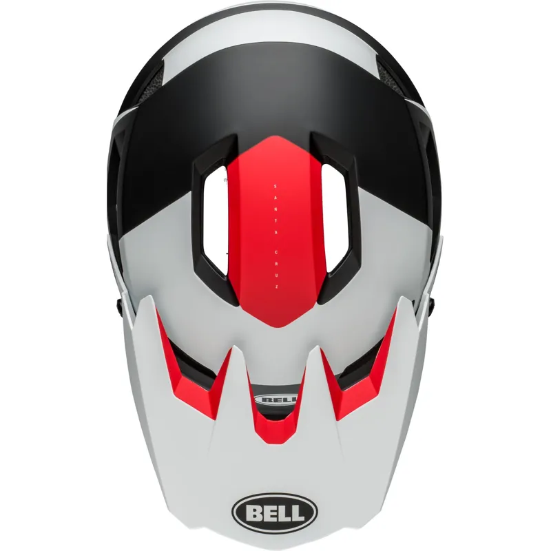Bell Sanction 2 DLX Mips Full Face Helmet - Deft Black/White-5