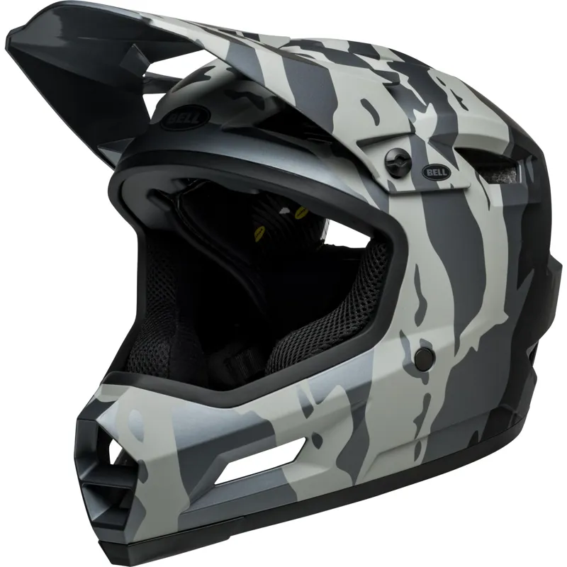 Bell Sanction 2 DLX Mips Full Face Helmet - Ravine Grey/Black