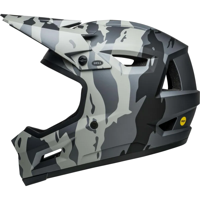 Bell Sanction 2 DLX Mips Full Face Helmet - Ravine Grey/Black-1