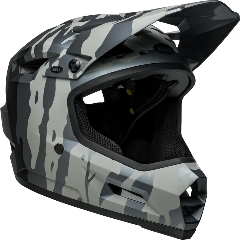 Bell Sanction 2 DLX Mips Full Face Helmet - Ravine Grey/Black-4