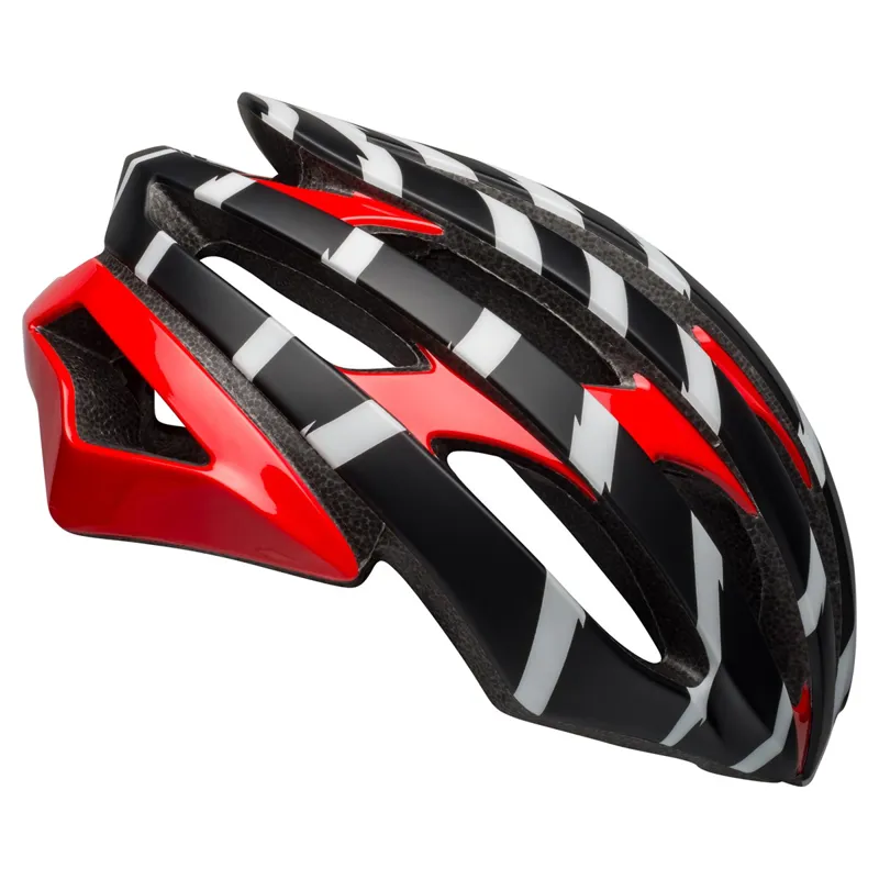 Bell Stratus Mips Road Helmet - Vertigo Black/Red/White -3