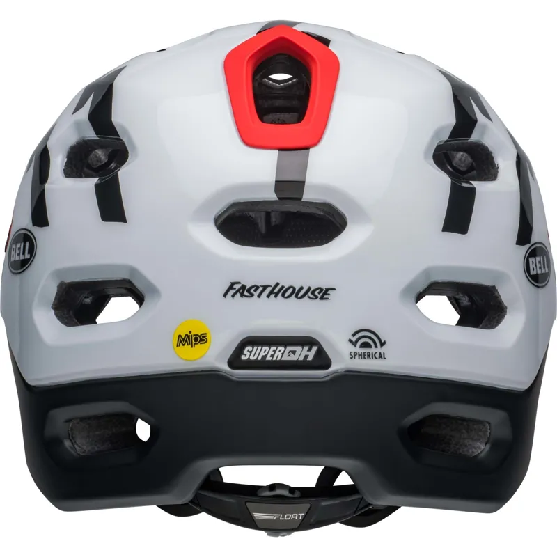 Bell Super DH MIPS Full Face Helmet - Matt/Gloss Black/White-2