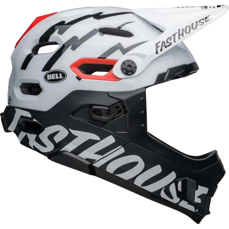 Bell Super DH MIPS Full Face Helmet - Matt/Gloss Black/White-4