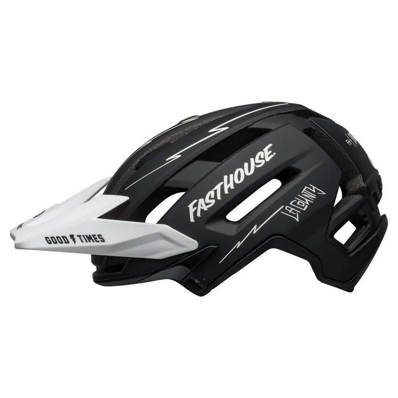 Bell Super Air Mips MTB Helmet - Fasthouse Black/White -1