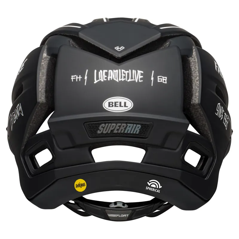 Bell Super Air Mips MTB Helmet - Fasthouse Black/White -3