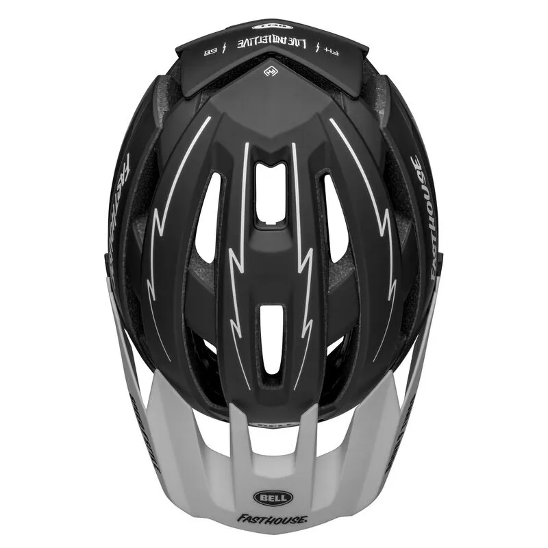 Bell Super Air Mips MTB Helmet - Fasthouse Black/White -4