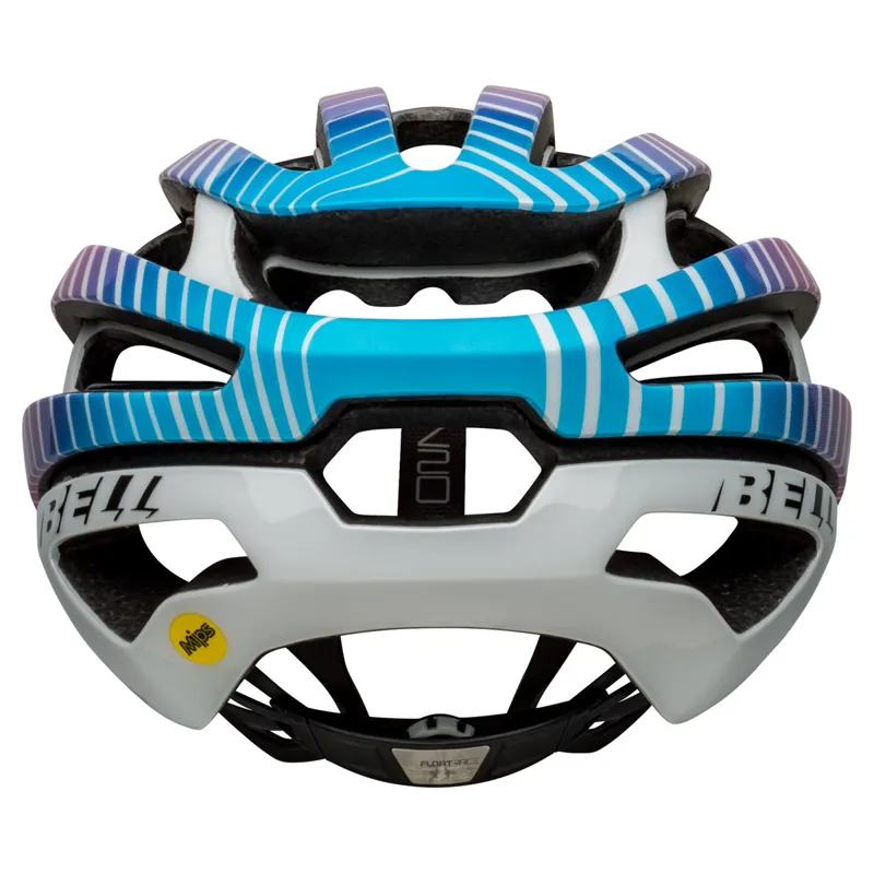 Bell Z20 Mips Road Helmet - Gloss Purple/Blue/White -2