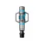 Crank Brothers Eggbeater 3 Clipless MTB Pedals - Silver/Blue