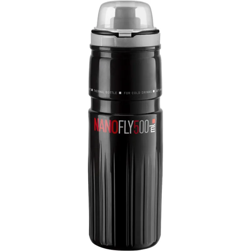 Elite NanoFly Thermal Water Bottle - 500ml - Black