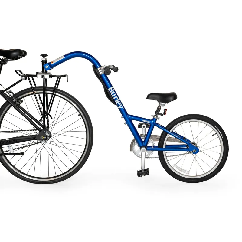 Burley Kazoo Single Speed Tag A Long Trailer Cycle - Blue