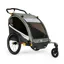 Burley DLite X Child Double Trailer/Stroller - Sage Green