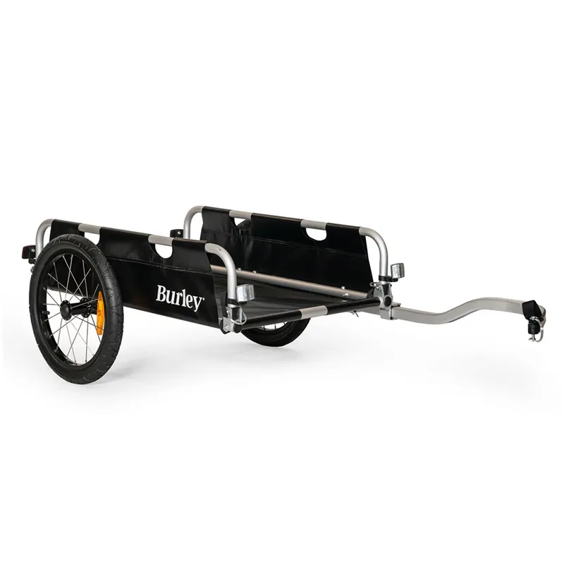 Burley Flatbed Cargo Bike Trailer - Black