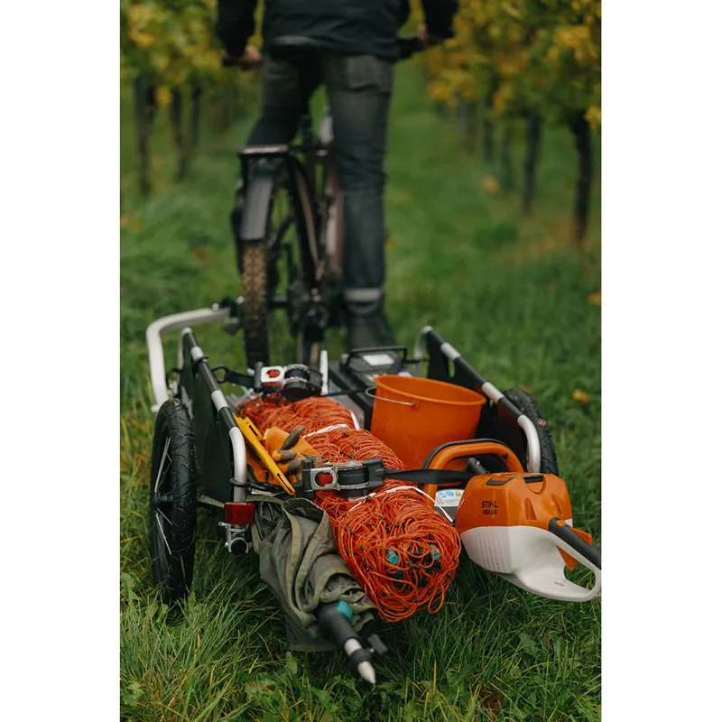 Burley Flatbed Cargo Bike Trailer - Black-5