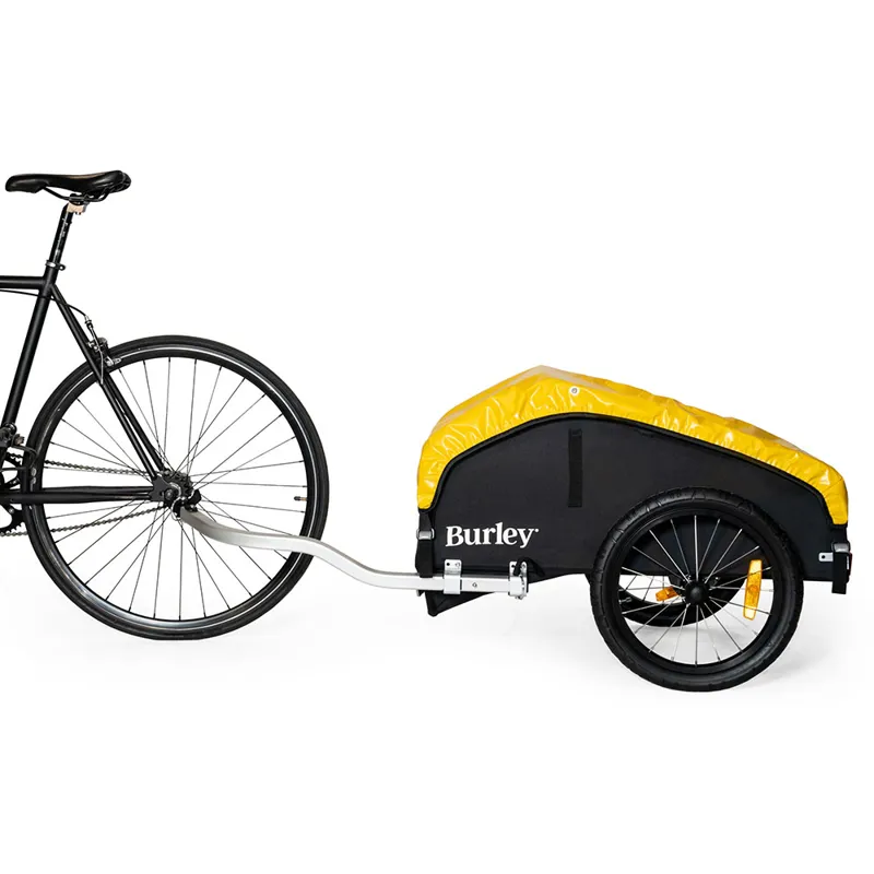 Burley Nomad Cargo Bike Trailer - Black/Yellow-3