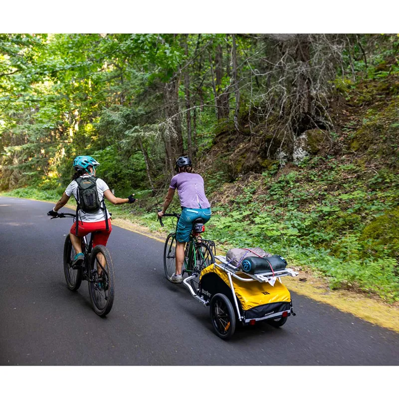 Burley Nomad Cargo Bike Trailer - Black/Yellow-4