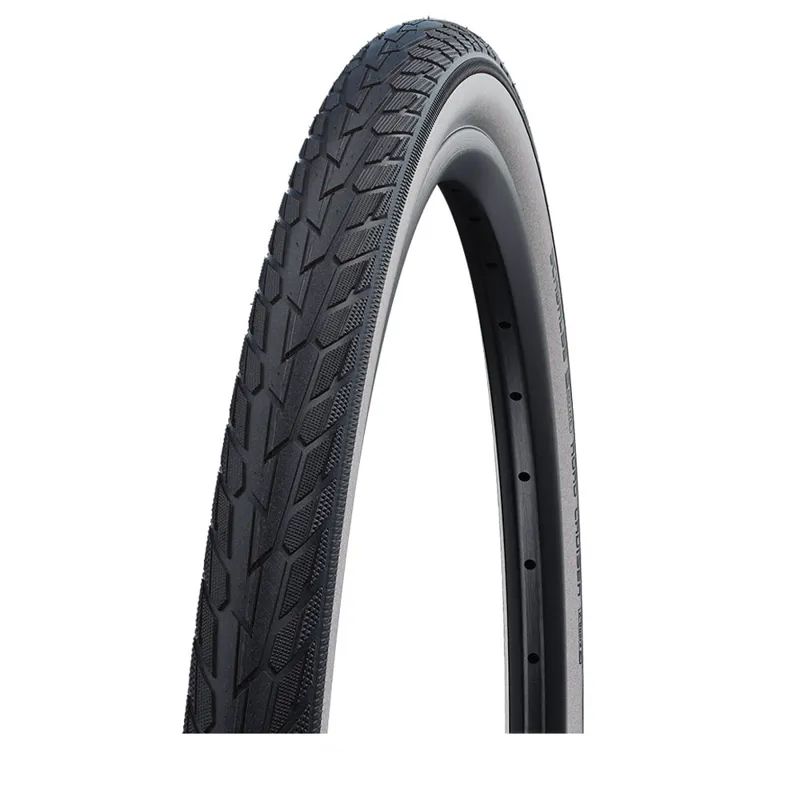 Schwalbe Road Cruiser K-Guard 27 x 1.25 MTB Urban Tyre - Black/White