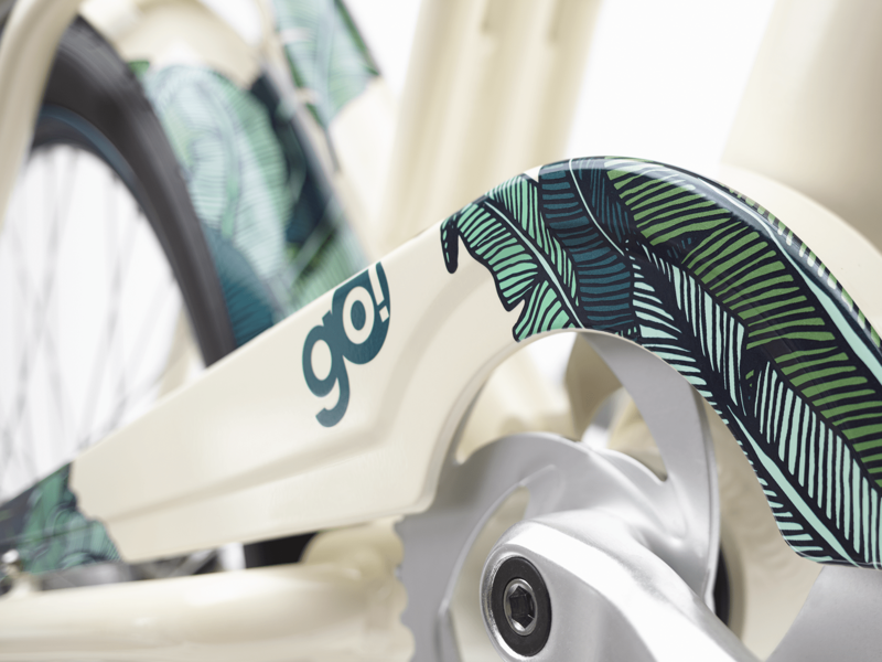 Electra Bali Cruiser Go Step Thru 2025 Women's Electric Cruiser Bike - Sand-3