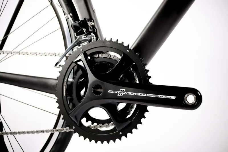 Basso Venta Rim Potenza 2022 Carbon Road Bike - Anthracite-1