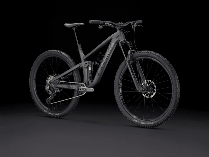 Trek Top Fuel 8 GX AXS 29er 2024 Full Suspension MTB - Dnister Black-1