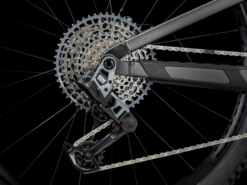 Trek Top Fuel 8 GX AXS 29er 2024 Full Suspension MTB - Dnister Black-4